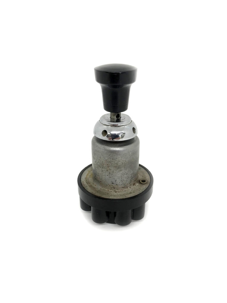 Headlight Switch with Bezel & Black Knob (Used Original) - 356B, 356C