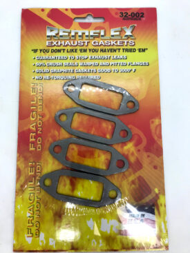 Exhaust / Muffler Manifold Gaskets to Head (RemFlex) (PACK OF 4)- all 356