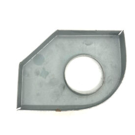 Heater Tube Support Bracket / Longitudinal Reinforcement Plates, T6, RIGHT (Simonsen Panel) - 356B T6, 356C
