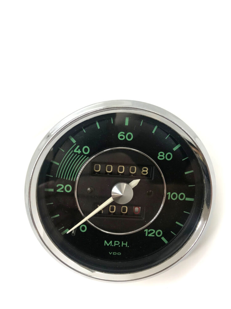 VDO Speedometer Gauge, 0-120MPH, (Date 12/58) (N.O.S.) - 356A - Image 5