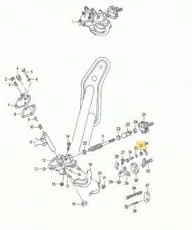 Steering Coupler Castle Nut - 356A, 356B, 356C - Image 2