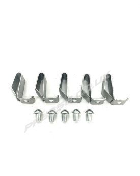 Hubcap Clip Set (5 Clips & 5 Rivets) - 356 356A 356B