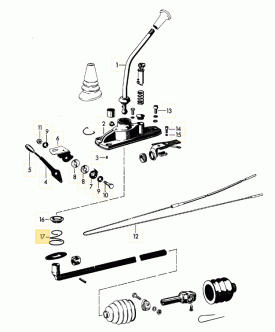 Gear Change / Shifter Pressure Spring - 356C - Image 2