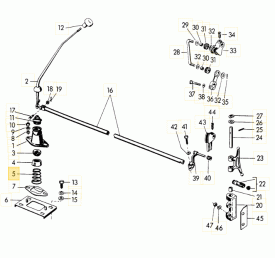 Gear Change / Shifter Compression Spring - 356, 356A - Image 2