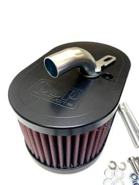 Air Filter Kit (CSP) with PRS Breather Elbow & K&N Filters for Porsche 356/912 - Image 3
