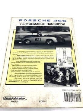Book, Duane Spencer, Porsche 356, Performance Handbook - Image 2