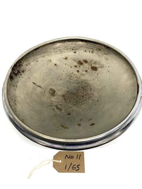 Hubcap, Baby Moon, Lemmerz 9160 (Date Stamp 1/65) (Used Original) - 356B - Image 3