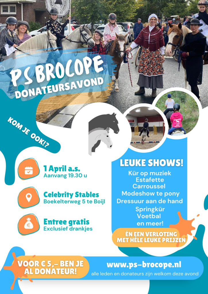 PS Brocope donateursavond