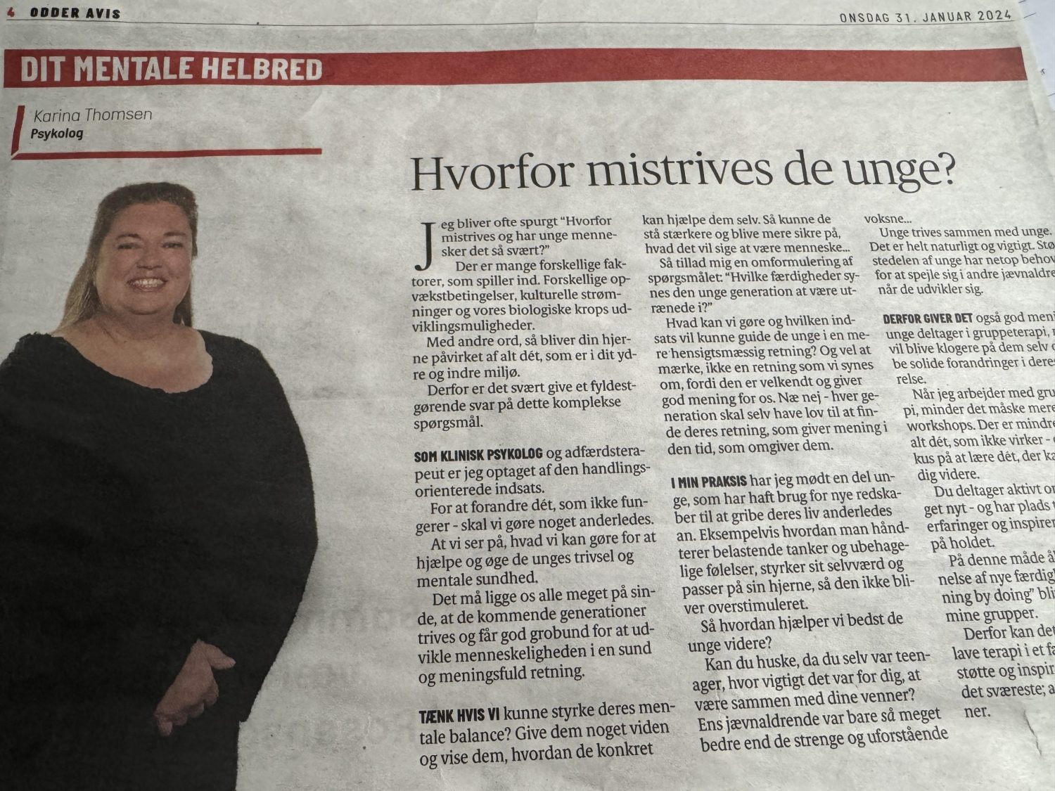 Dit mentale helbred (9): Hvorfor mistrives de unge?