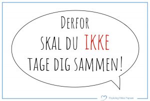 Leveregler og selvværd: Derfor skal du ikke tage dig sammen!