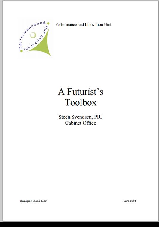 A futurist’s toolbox