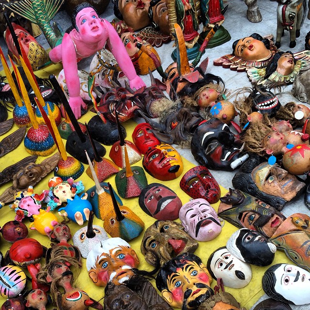 Mexico City flea market @karimrahmanmakeup @jeanknight #artisan #mexico #colors