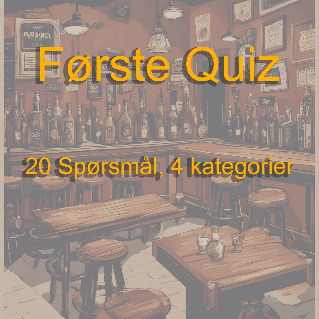 2# Pubrunde Quiz første quiz