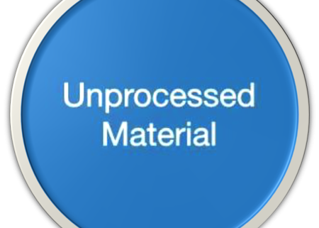 Unprocessed Material