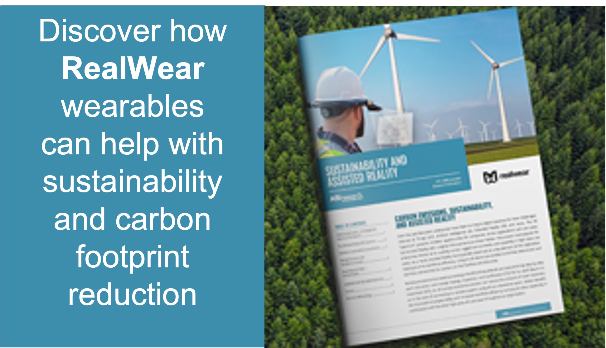 CO2 footprint reduction RealWear.
