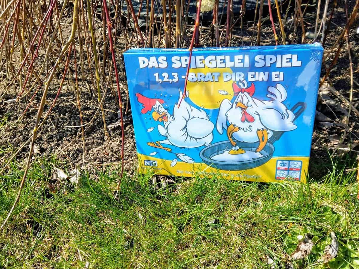 Das Spiegelei Spiel, Osterverlosung, Spiel ab 3, Brettspiel