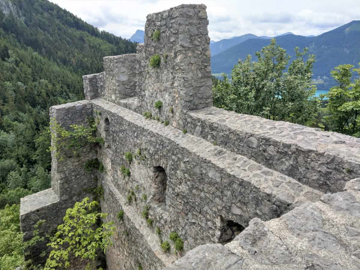 Burgruine Wartenfels Ausblick