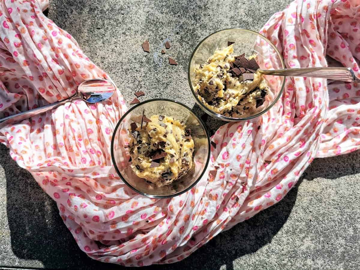 Cookie Dough Rezept roher Keksteig Anleitung Grundrezept Puddingklecks Mamablog