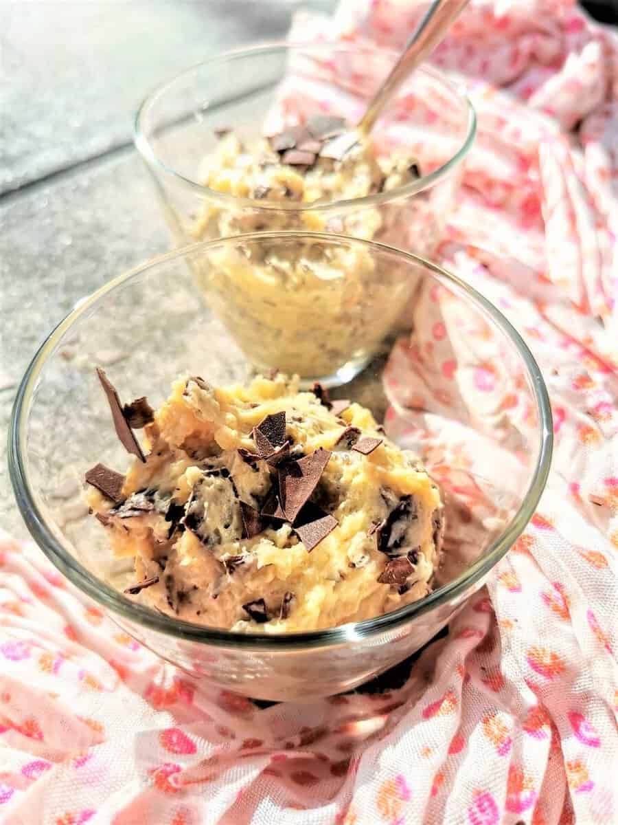 Rezept Fur Cookie Dough Roher Keksteig Zum Naschen Puddingklecks