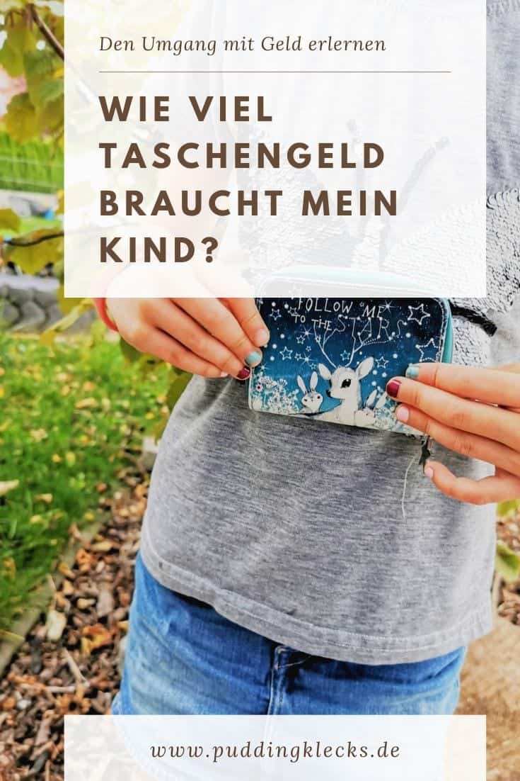 Ab wann und in welcher Höhe sollte das Taschengeld ausgezahlt werden? Ich erzähle dir auf Puddingklecks, wie wir das handhaben.