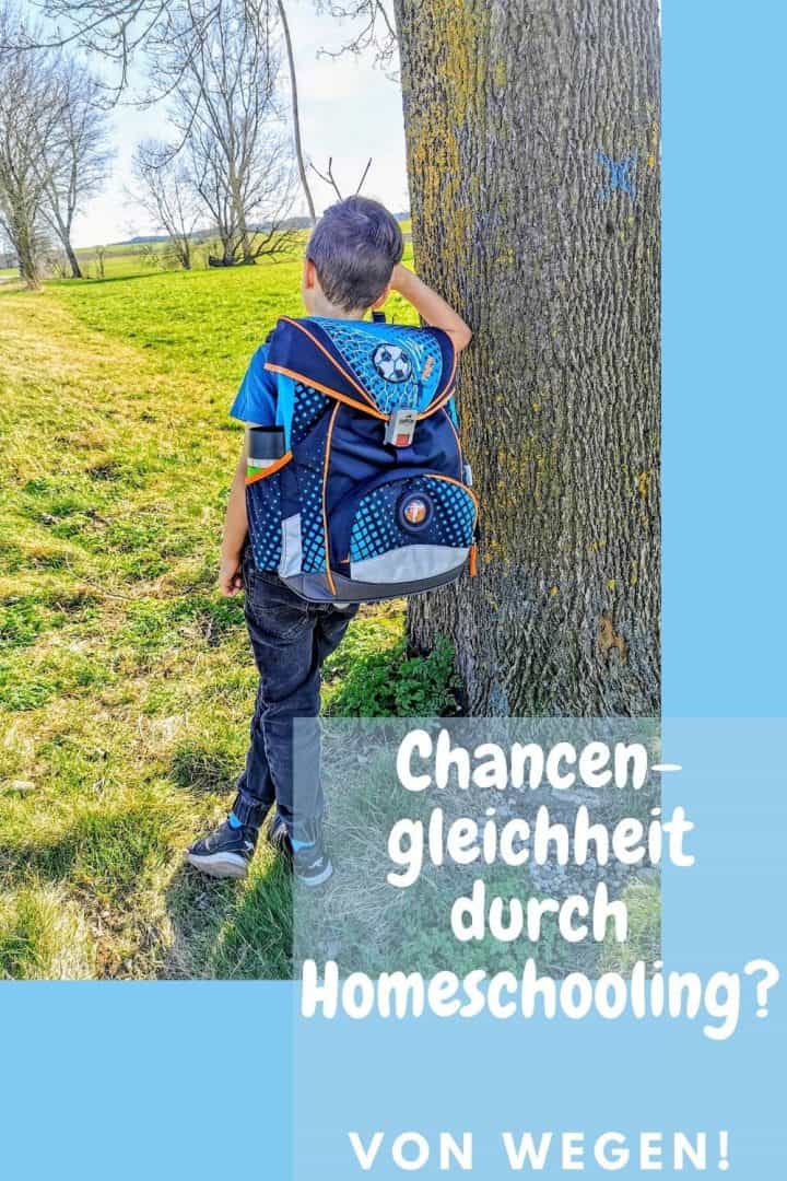 Chancengleichheit durch Homeschooling? Warum das nicht funktionieren kann und welche Faktoren das Kultusministerium beachten sollte, erzähle ich aus Elternsicht.