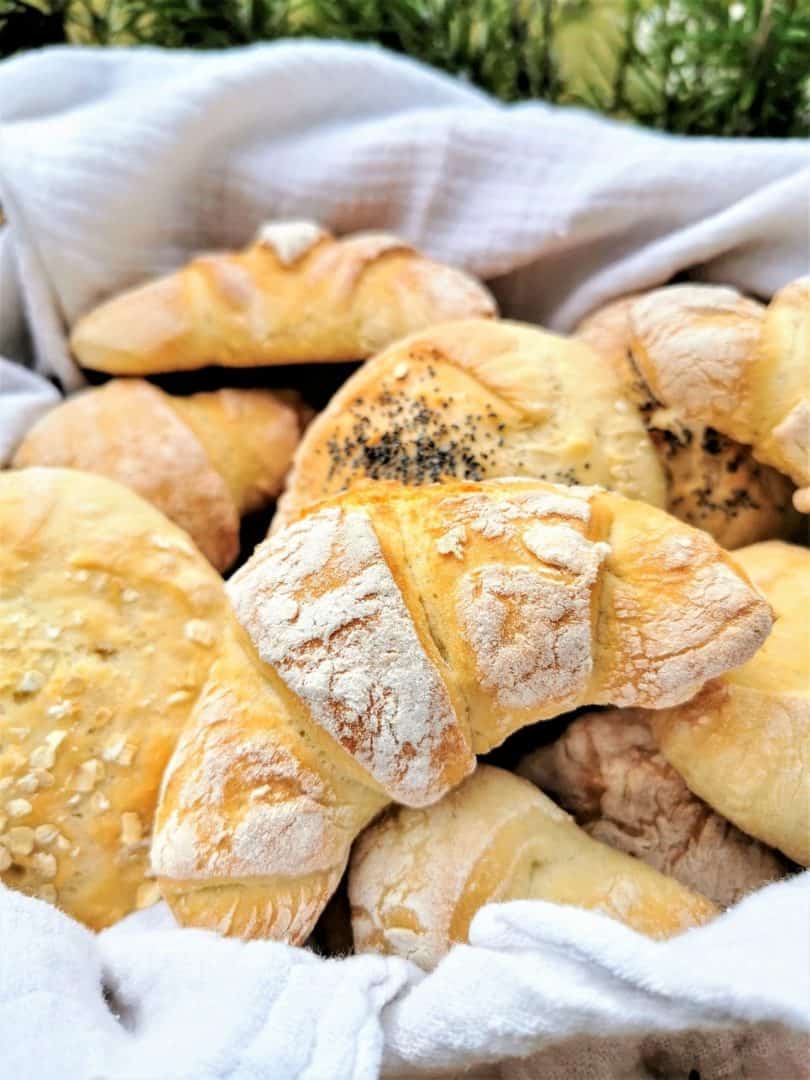 Rezept für schnelle Frühstücksbrötchen ohne Gehzeit - Puddingklecks Rezept für schnelle Frühstücksbrötchen ohne Gehzeit - Puddingklecks