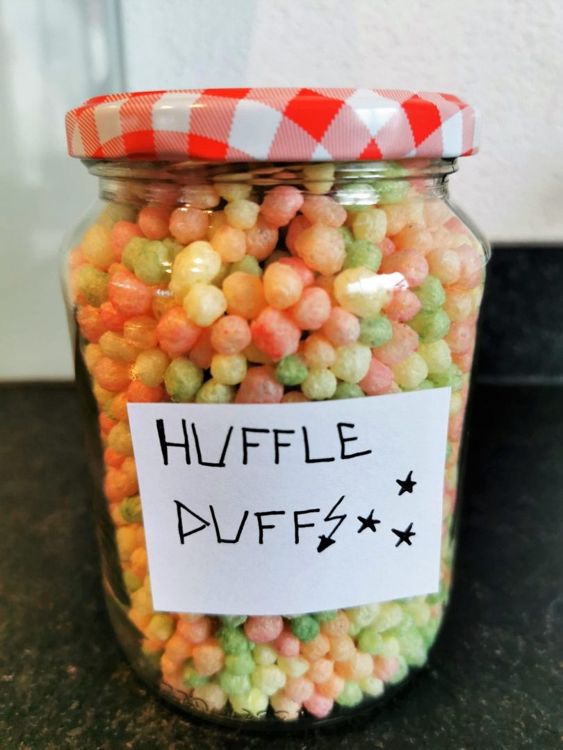Puffreis als Snack für Hufflepuff Hogwarts Harry Potter