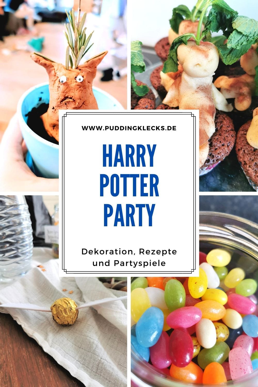 Du suchst nach Inspiration für eine bunte und möglichst einfache Harry Potter Party? Dann bist du hier genau richtig. Ich zeige dir auf Puddingklecks einfache DIY, Rezepte und Partyspiele für Hogwarts Fans