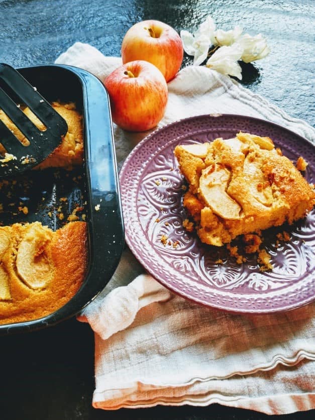 Saftiger Apfelkuchen Vom Blech Schnell Unkompliziert Lecker Puddingklecks