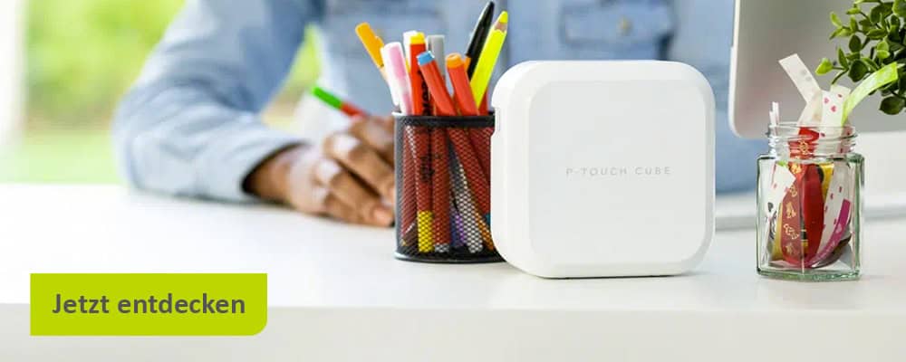 Erfahre mehr über den Brother P-touch Cube Plus