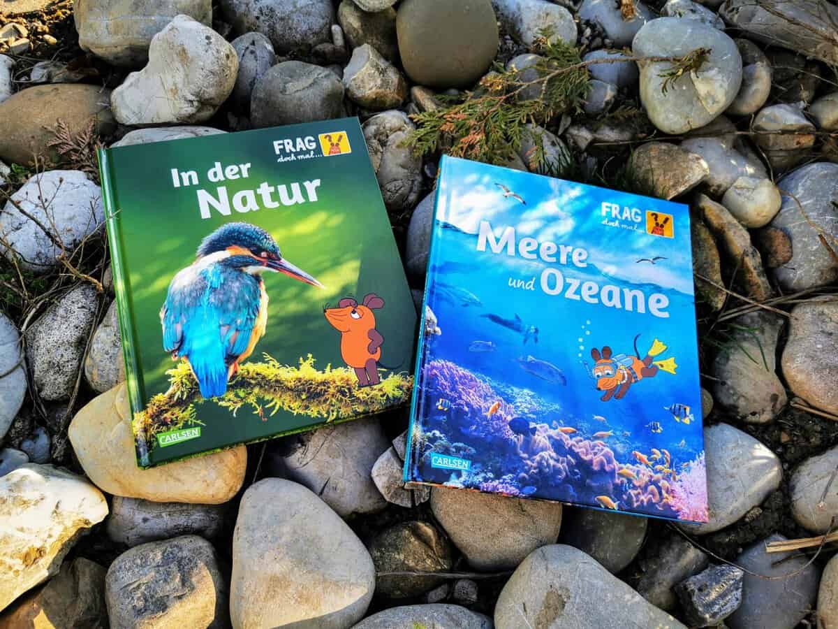 "In der Natur" und "Meere und Ozeane" von Frag doch mal ... die Maus! Ein Kinderbuchtipp für Kinder ab etwa 8 Jahren