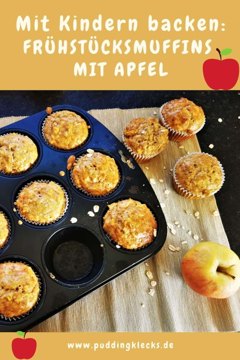 Ein Rezept für Frühstücksmuffins & viele Anregungen für eine abwechslungsreich gestaltete Brotdose für den Kita- & Schulalltag findest du hier. #frühstück #muffins #backen #backrezept #mealprep #frühstücksidee #backenmitkindern #mitkindernbacken