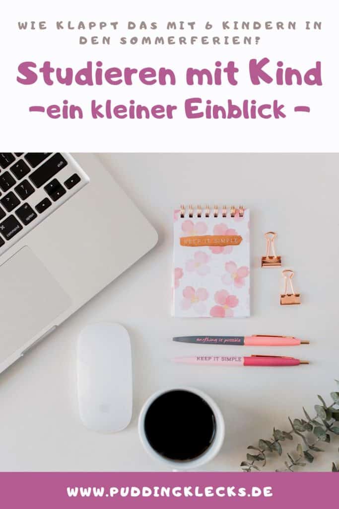 Studieren mit Kind: Julie hat 6 Kinder, ist selbstständig und absolviert ein Fernstudium. Ein ehrliches erstes Fazit nach zwei Monaten.