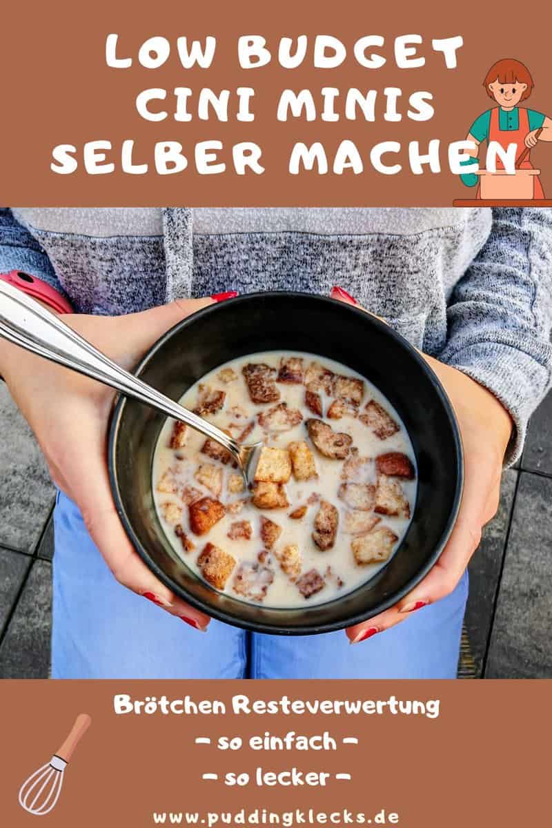 Cini Minis selber machen? Mit diesem einfachen Low Budget Rezept kannst du das ganz schnell und simpel. Probiere es aus und gib mir dein Feedback! :)