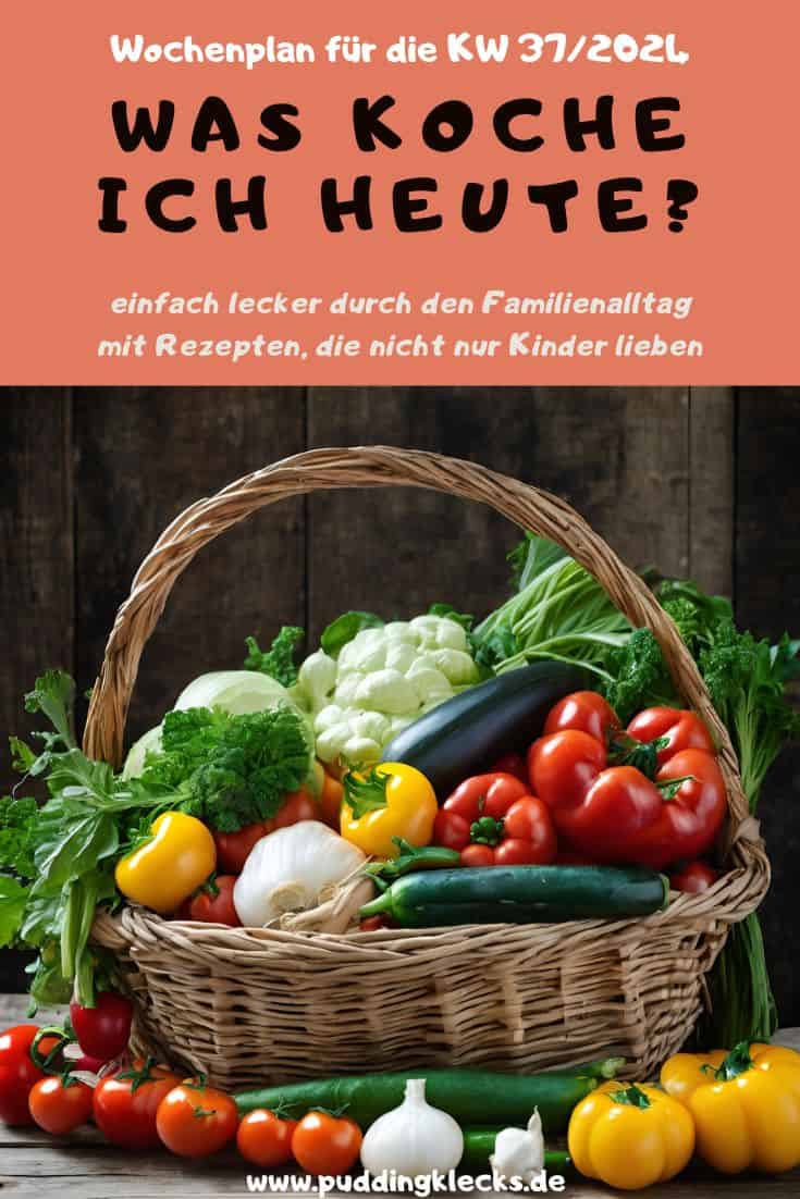 Einfach, lecker und vegan kochen? Mit meinem Familien-Wochenplan kein Problem. In diesem Speiseplan findest du 7 einfache Rezepte für jeden Tag - nicht nur für Kinder! #kochen #rezept #vegan #wochenplan #speiseplan #vegankochen #veganerezepte #familienküche