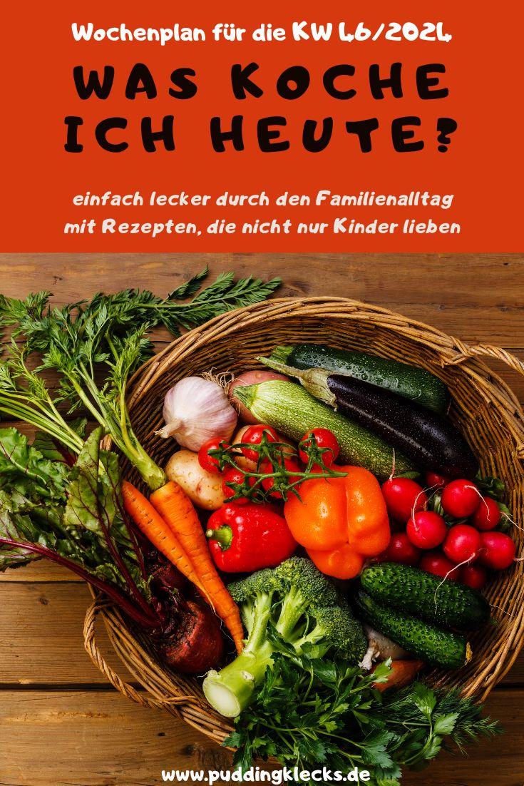 Einfach, lecker und vegan kochen? Mit meinem Familien-Wochenplan kein Problem. In diesem Speiseplan findest du 7 einfache Rezepte für jeden Tag - nicht nur für Kinder! #kochen #rezept #vegan #wochenplan #speiseplan #vegankochen #veganerezepte #familienküche