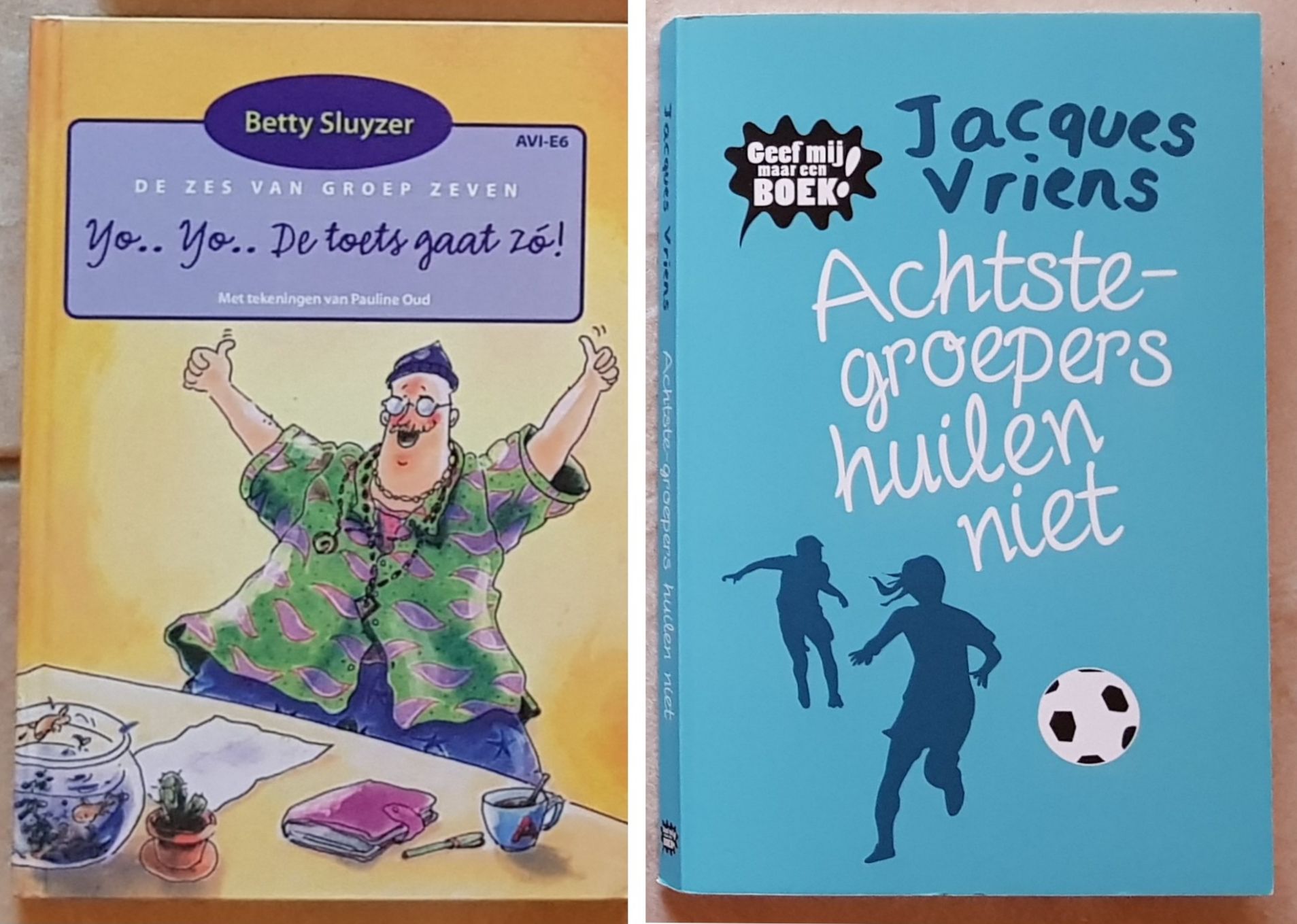 Yo Yo De toets gaat zo & Achtste-groepers huilen niet - Boekenpakket