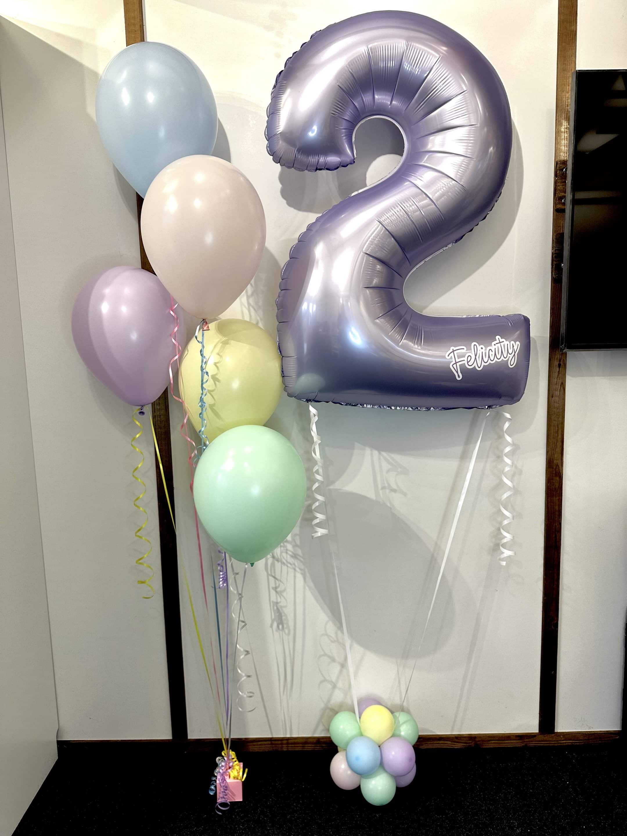 Pastel Helium Bouquet