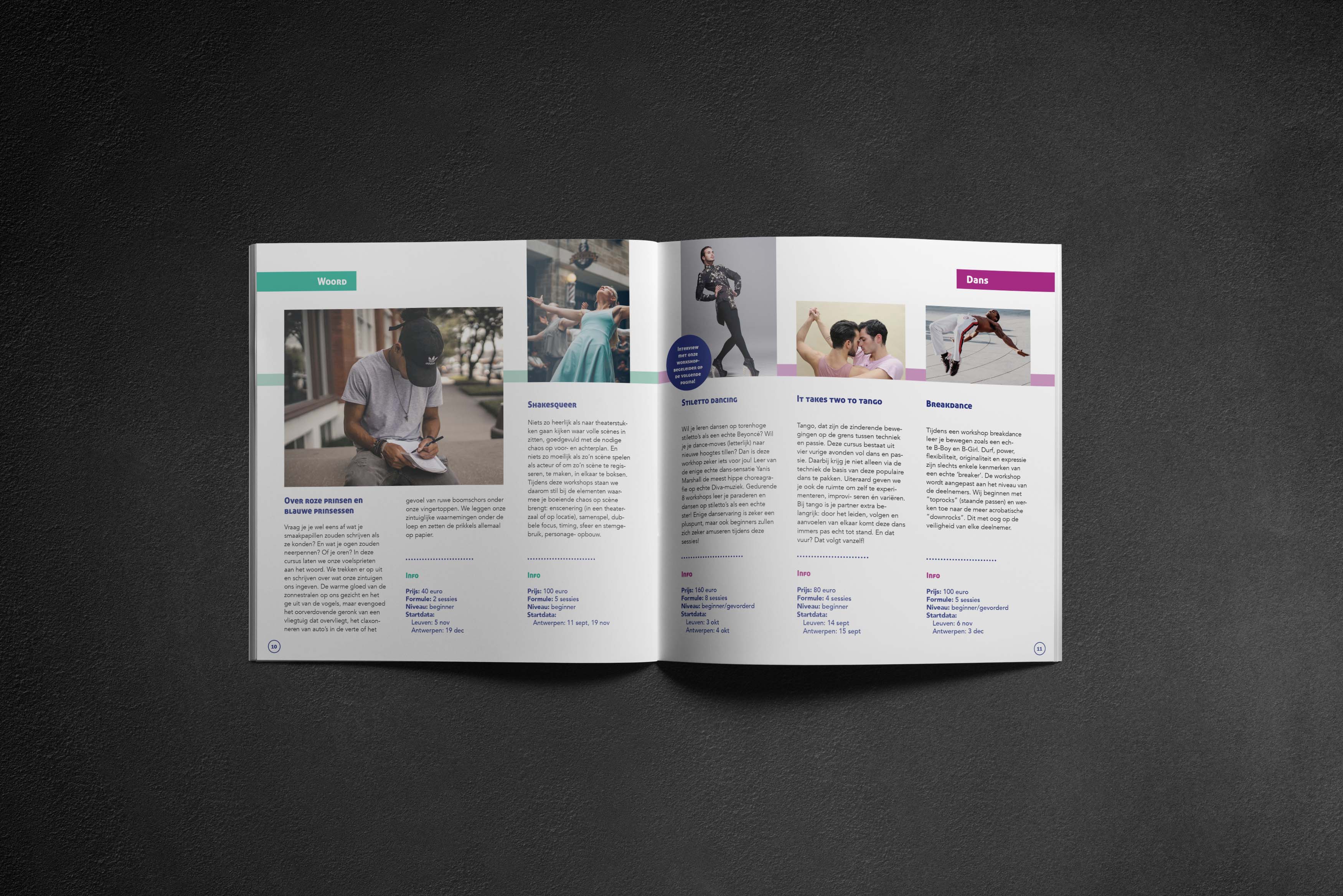 design brochure magazine