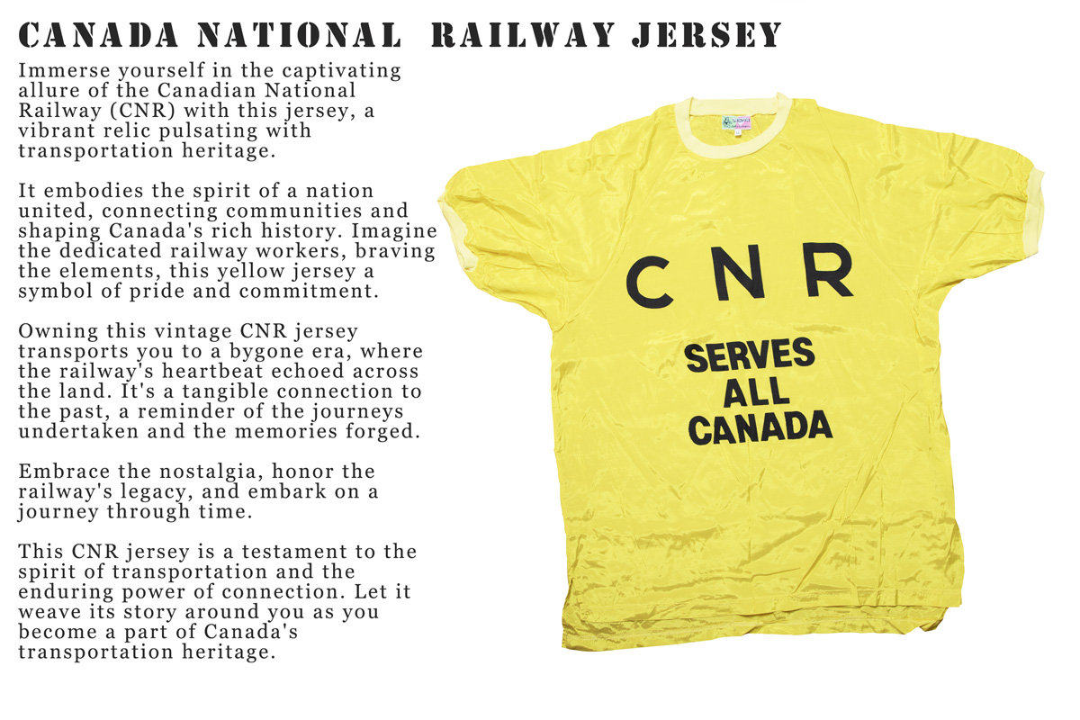 Canada national railway jersey