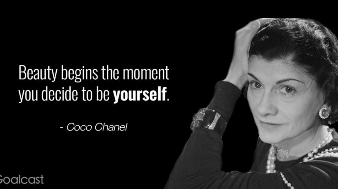 coco chanel quotes about men