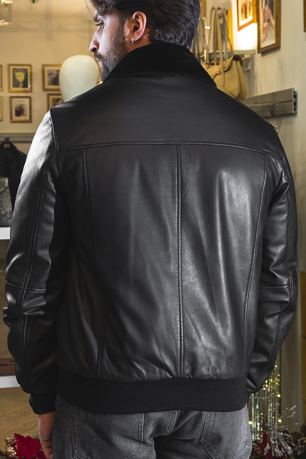 Jimmy leather jacket