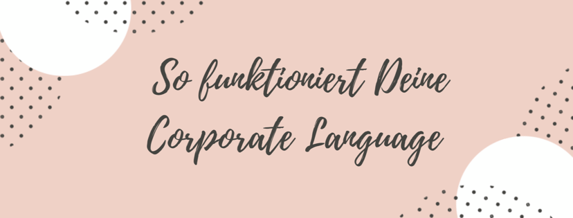 Corporate Language