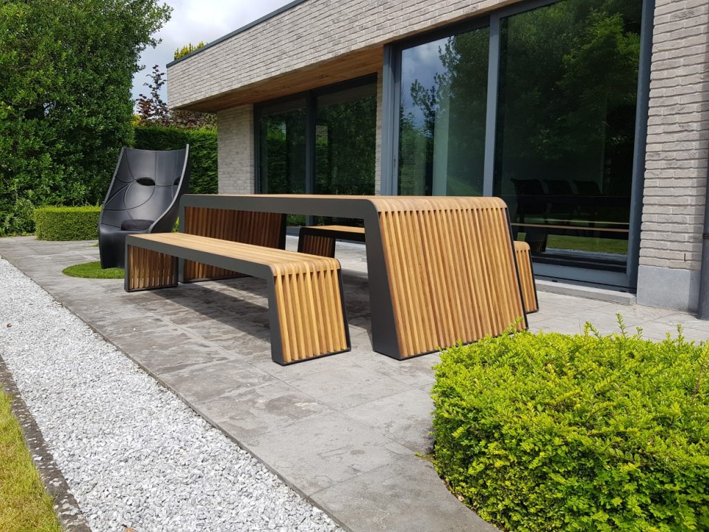 Tuintafel "The massive one" - Tijdelijk niet beschikbaar - Pure Outdoor  Living (POL) - puur belgisch