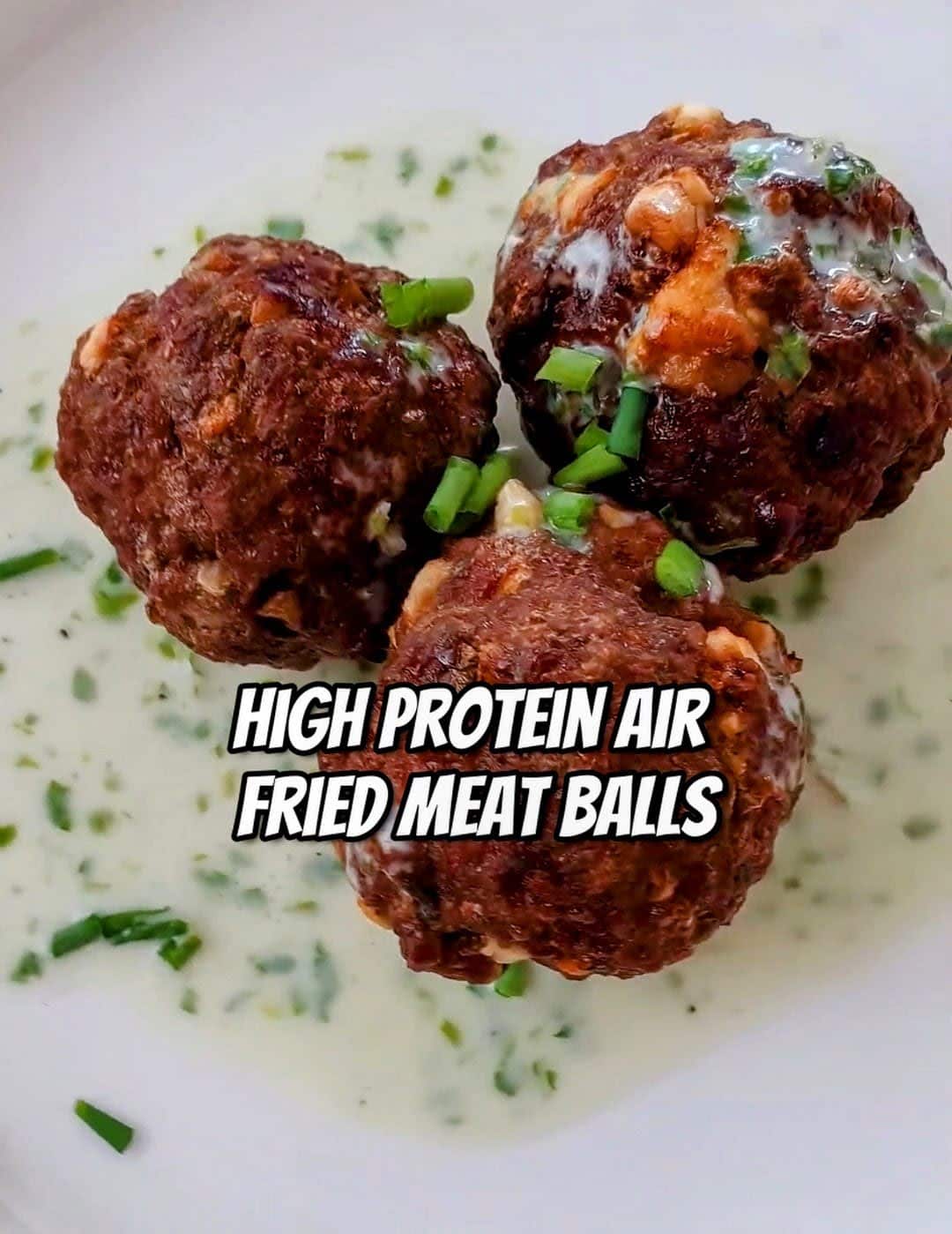High Protein Air Fried Meatballs Pure Plates Recipes