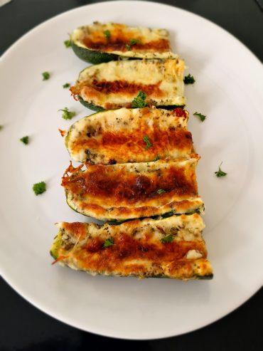Irresistible Cheesy Zucchini Skins: A Flavorful Twist on a Classic Appetizer