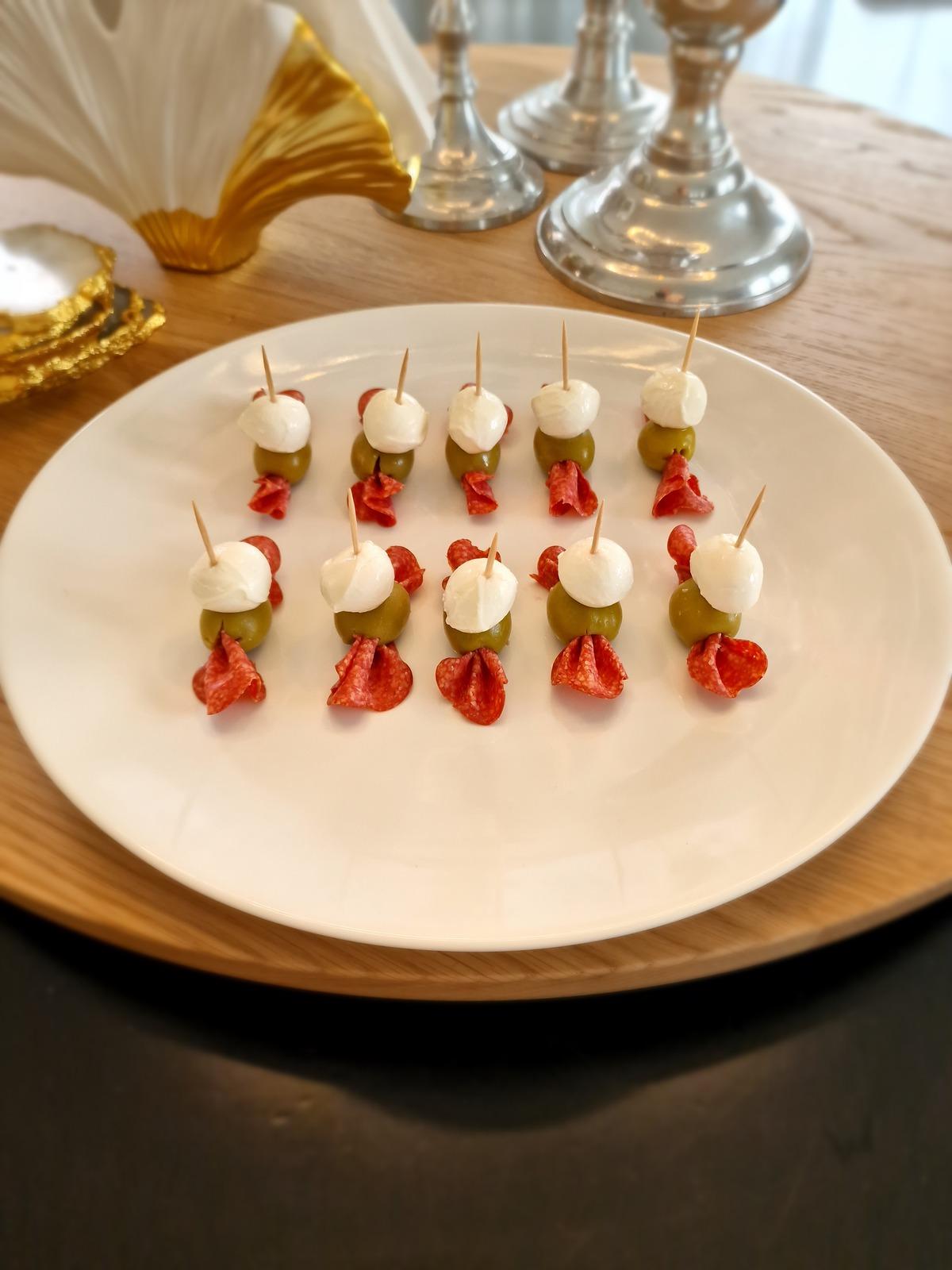 "Mozzarella Olive Beef Bites 3Step Easy & Tasty Appetizer