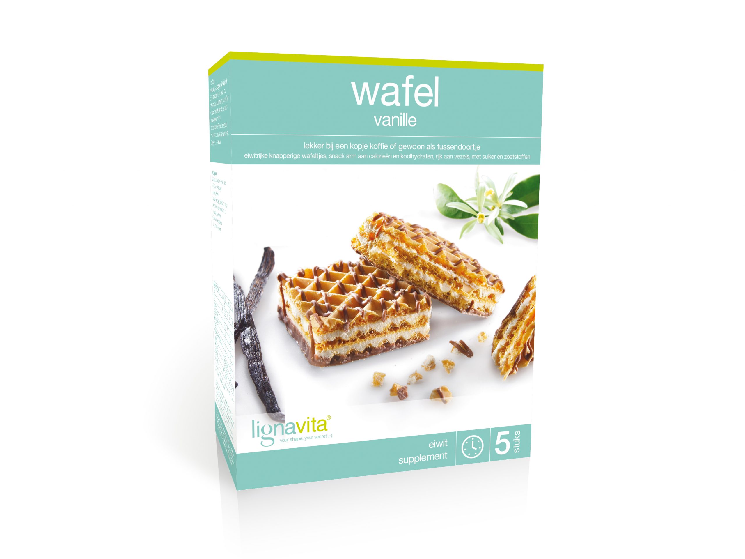 Wafel vanille (5 x 2 stuks)
