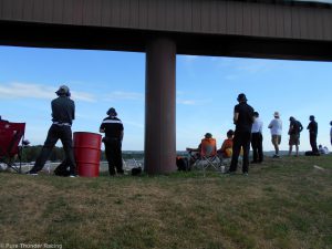 NASCAR journalist at Mid-Ohio