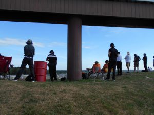 NASCAR journalist at Mid-Ohio